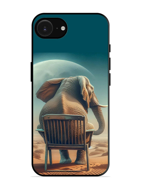 iPhone 16e Baby Elephant om chair