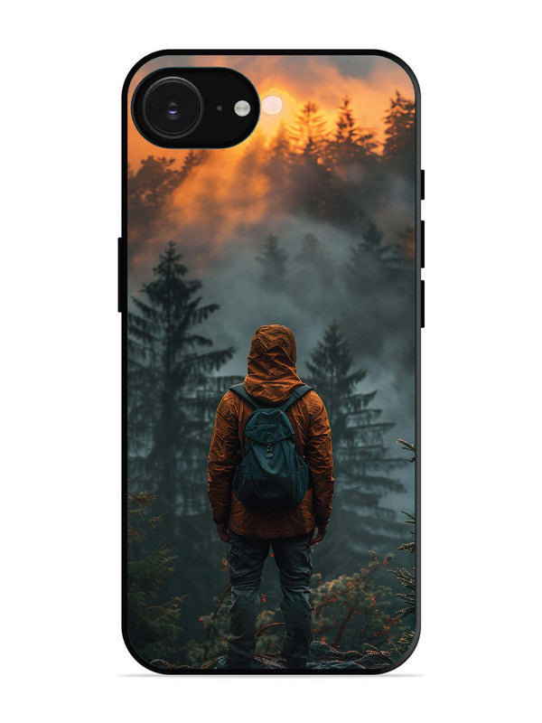 iPhone 16e Alone in Forest
