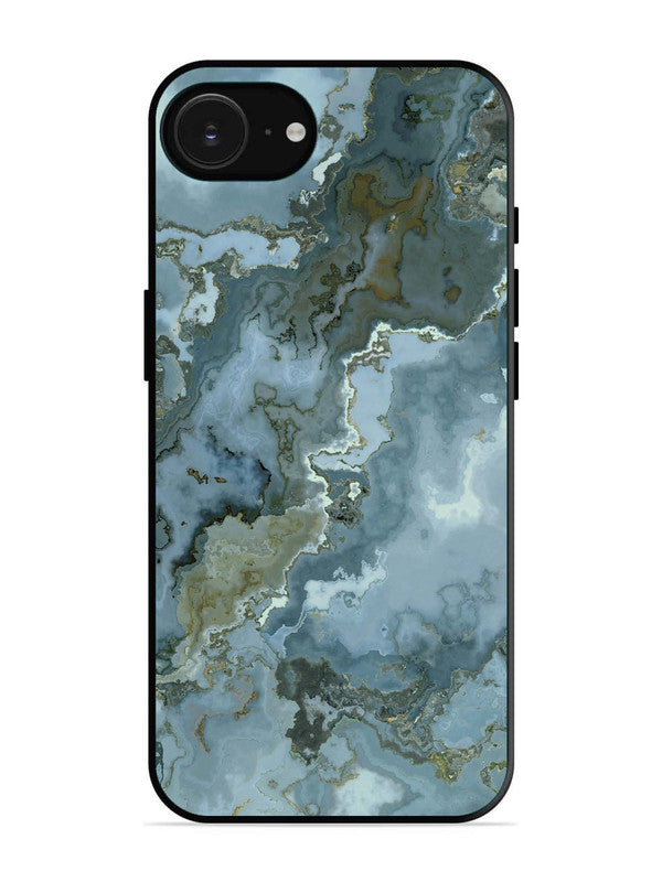 iPhone 16e Celestial Blue Marble 2nd Pattern