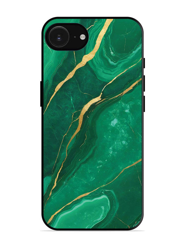 iPhone 16e Citrus Green Marble