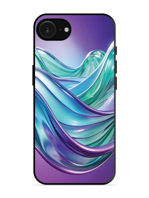 iPhone 16e Mystic Purple Wave