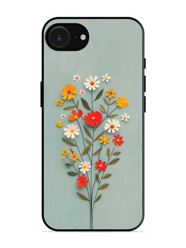 iPhone 16e Paper Flowers