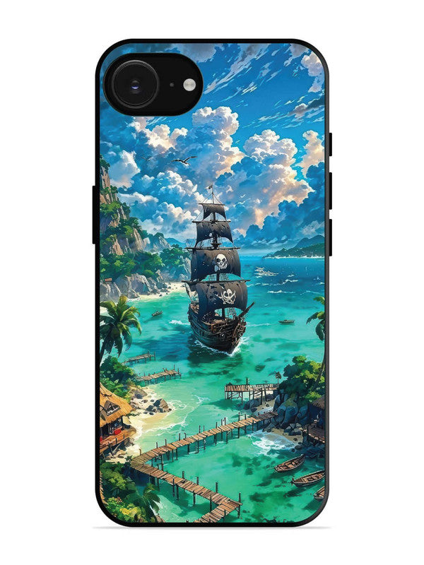 iPhone 16e Pirate Ship Island