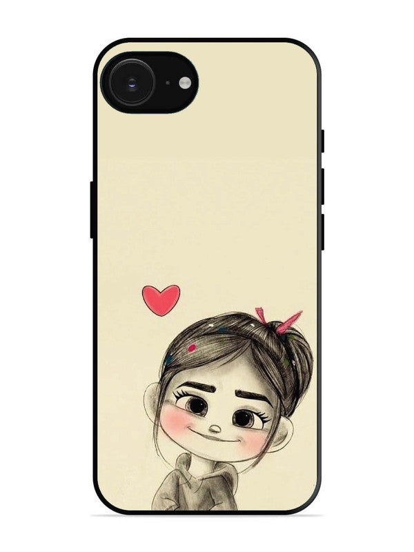 iPhone 16e Cute Girl Looking at You