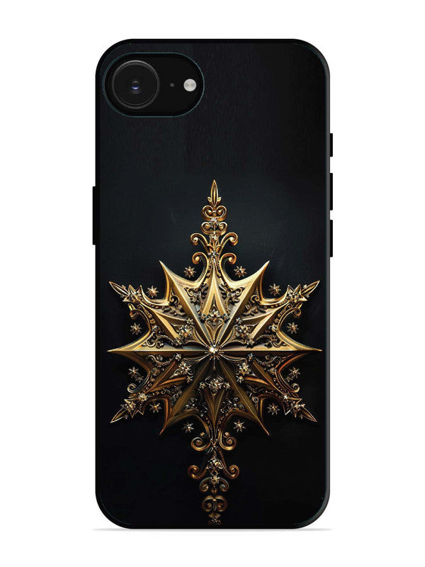iPhone 16e Ornate Golden Star