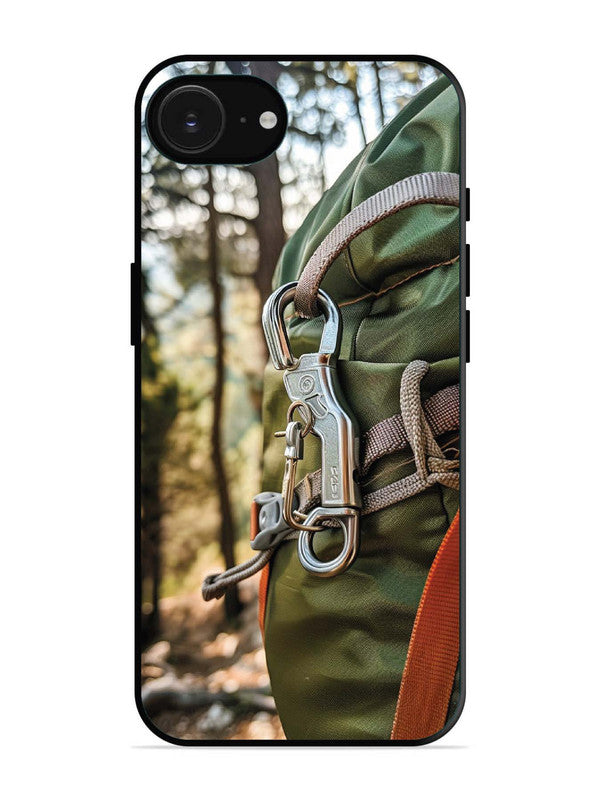 iPhone 16e Hiking Gear Close-up