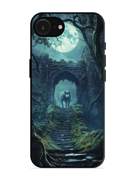 iPhone 16e Moonlit Forest Gateway