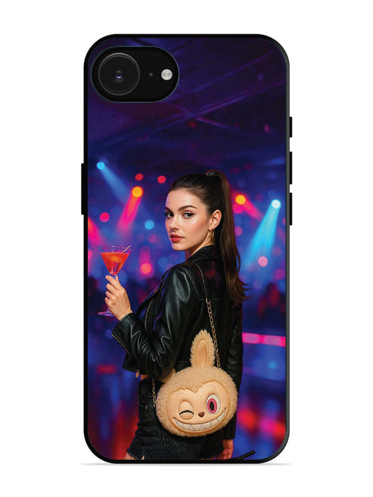 iPhone 16e Girl with Labubu Purs