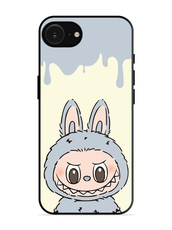 iPhone 16e Labubu Closeup Blue