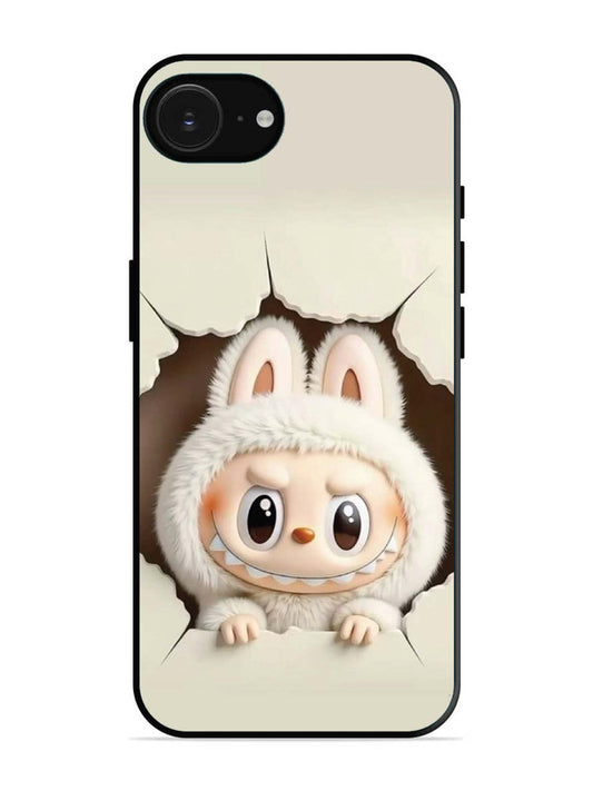iPhone 16e Labubu from Cracked Wall