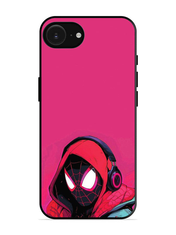 iPhone 16e Spidey Listening Music