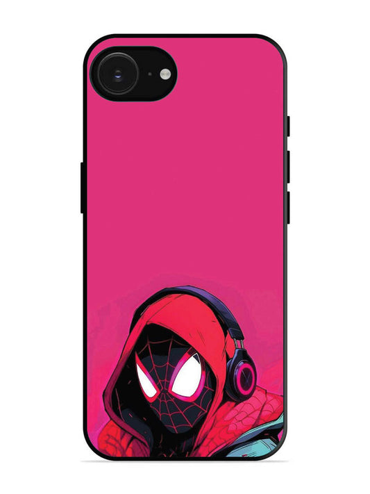 iPhone 16e Spidey Listening Music
