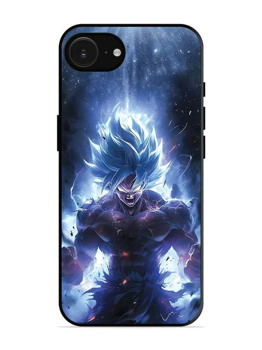 iPhone 16e Super Saiyan Blue and Angry