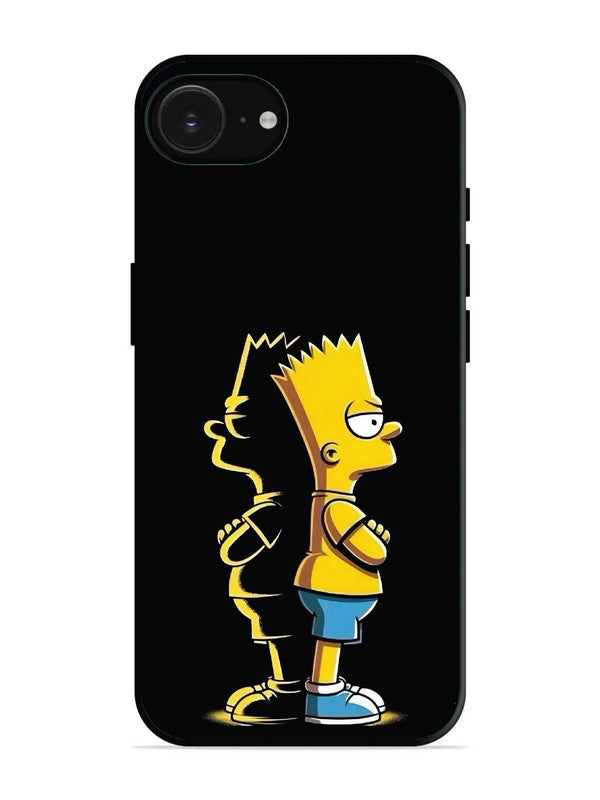 iPhone 16e Bart Simpson Shadow Edge