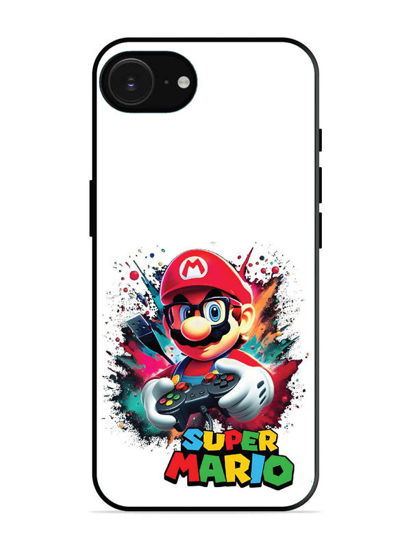 iPhone 16e Modern Mario Pro Gamer Splash