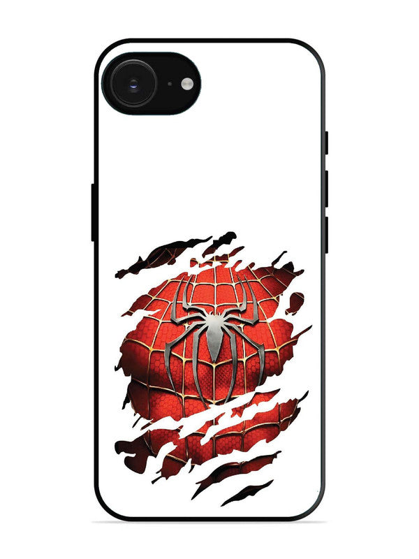iPhone 16e Spider man iconic sign