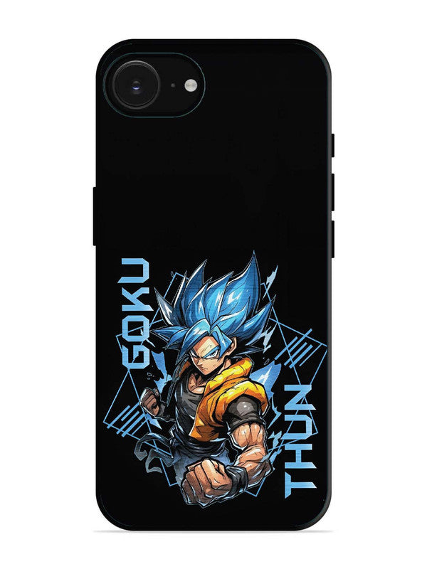 iPhone 16e Street Fighter Goku God Form