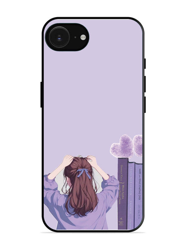 iPhone 16e Cute girl hairs