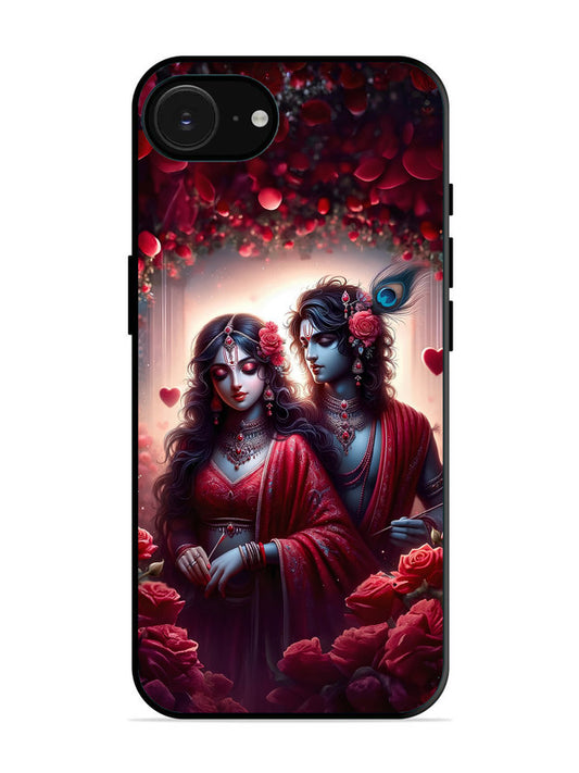 iPhone 16e Couples in Red theme like Radha Krishna