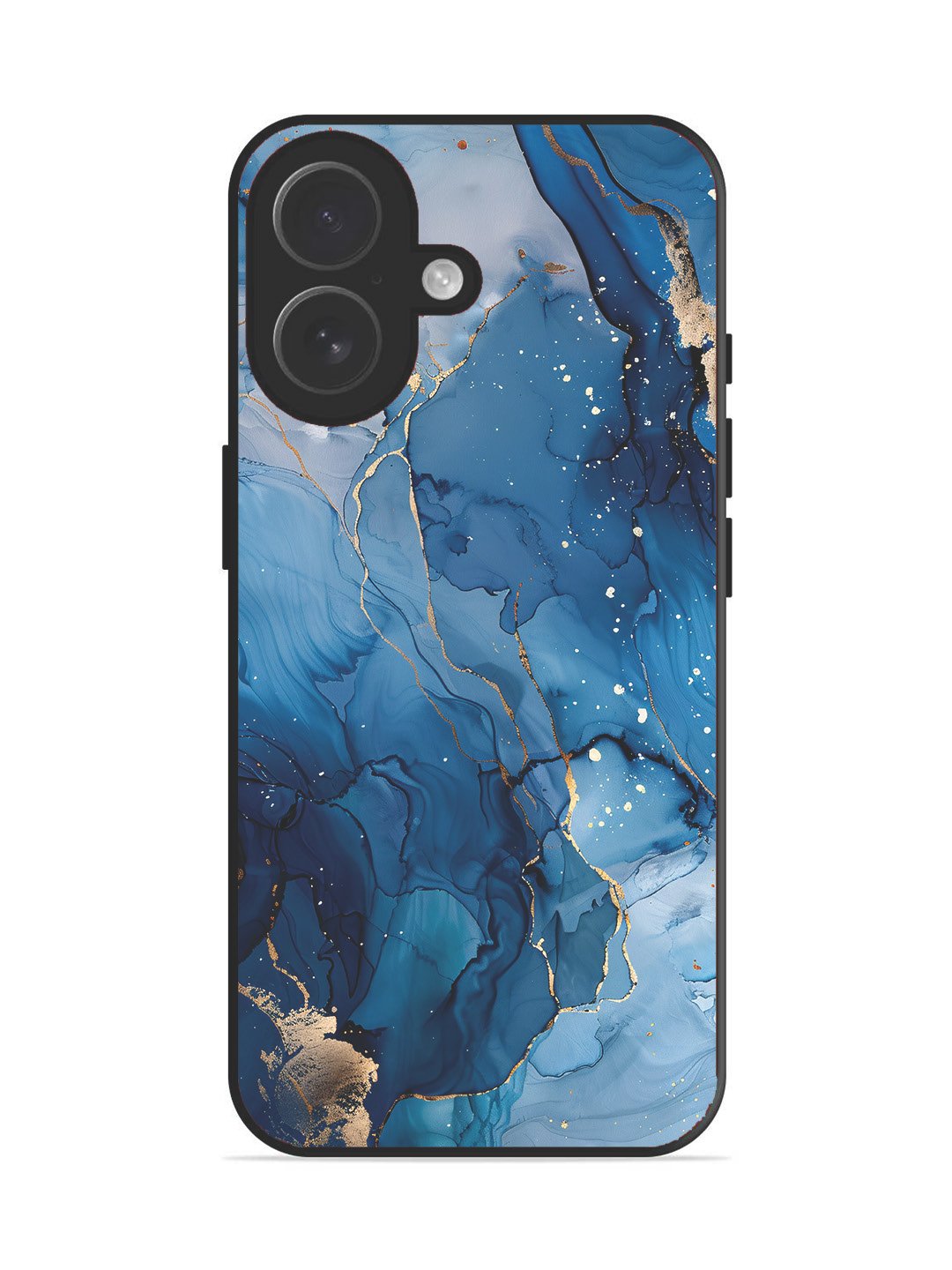 iPhone 17 Oceanic Pattern with Golden Sprinkles