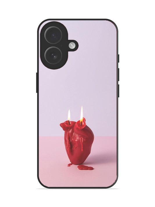 iPhone 17 A Lighted Heart Candle
