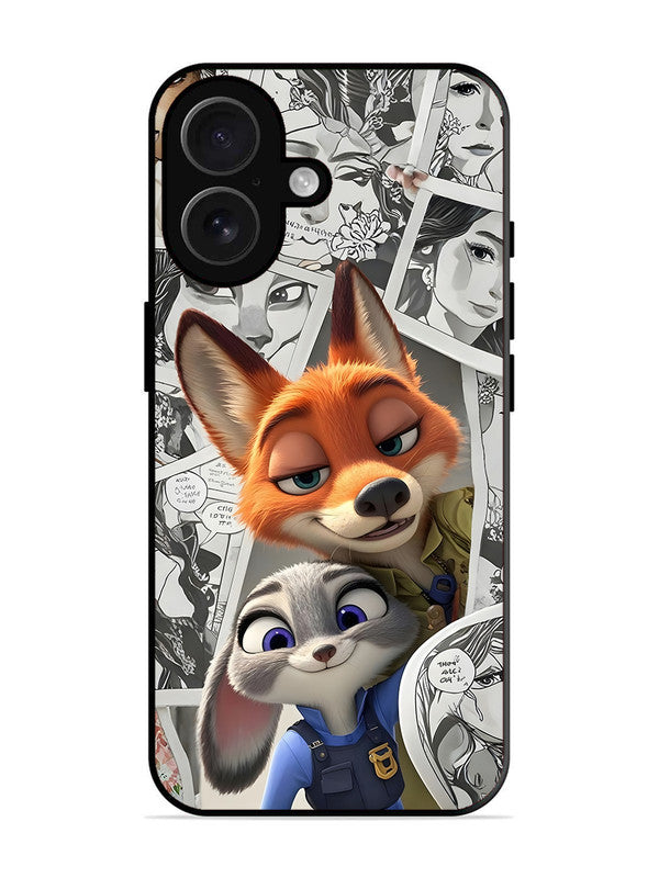 iPhone 17 Cute Nick wilde and judy hopps