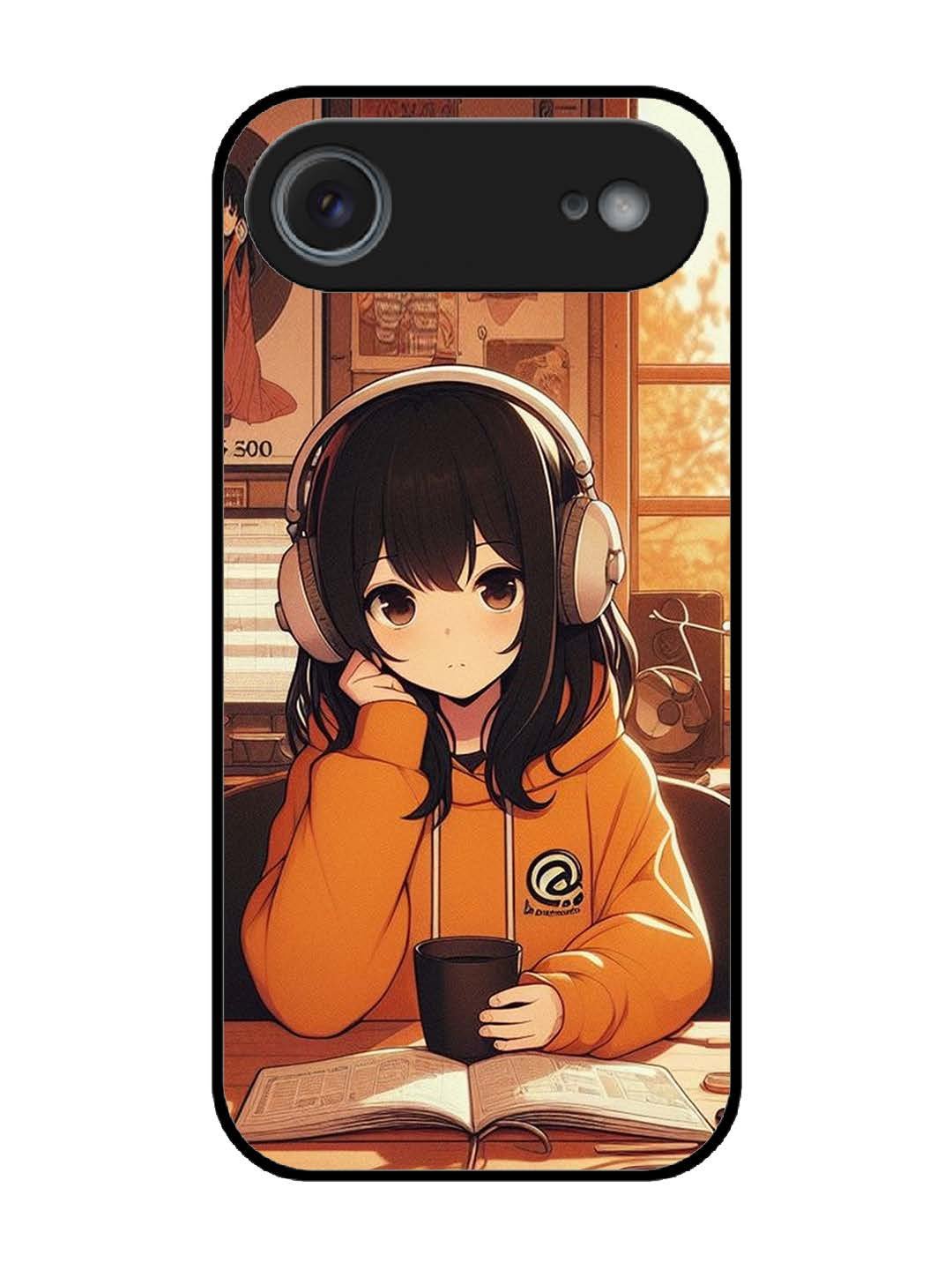 iPhone 17 Air Cute Girl listening Music