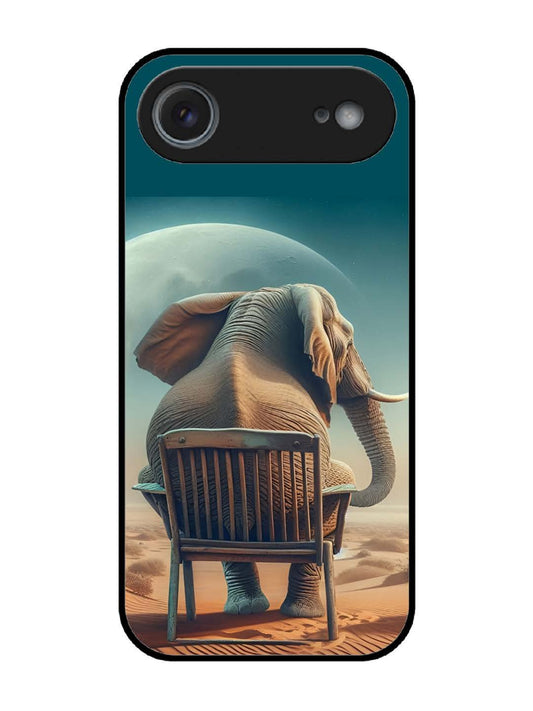 iPhone 17 Air Baby Elephant om chair