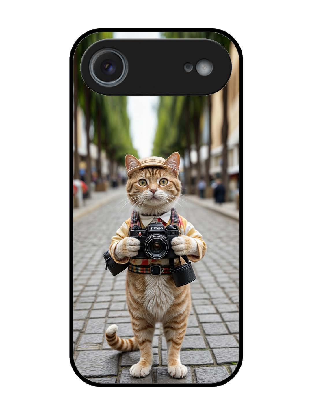 iPhone 17 Air Cat as Cameraman