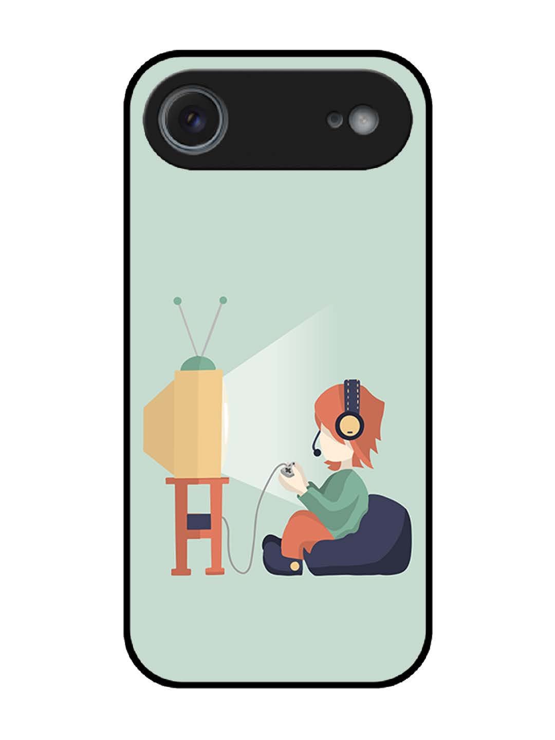 iPhone 17 Air Kid Playing Game