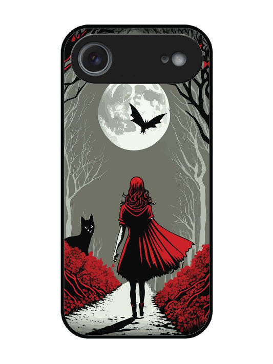 iPhone 17 Air Scarlet Girl in Red Forest