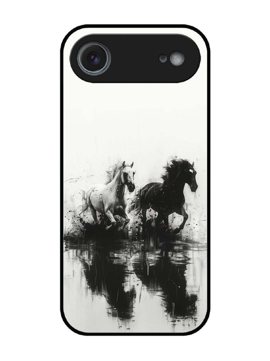 iPhone 17 Air Black & White Horse