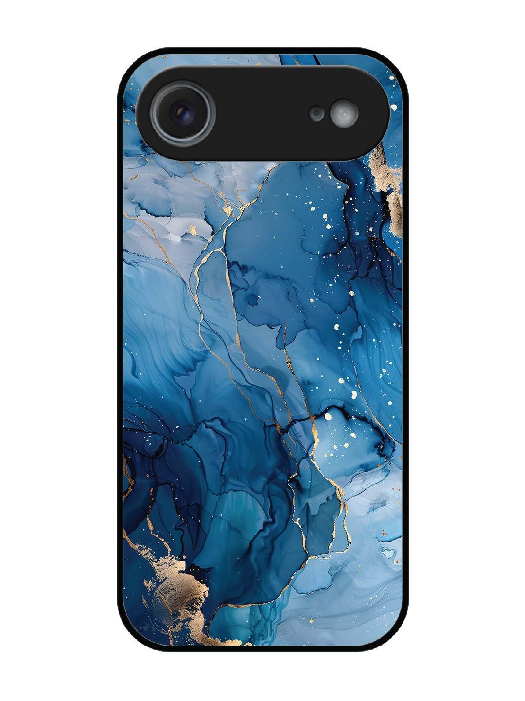 iPhone 17 Air Oceanic Pattern with Golden Sprinkles