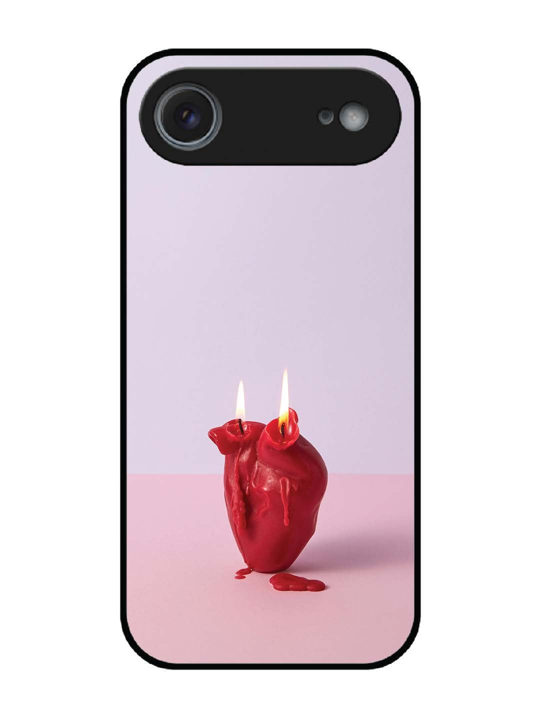 iPhone 17 Air A Lighted Heart Candle