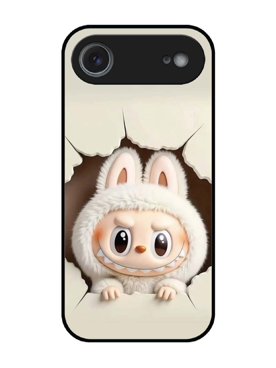 iPhone 17 Air Labubu from Cracked Wall
