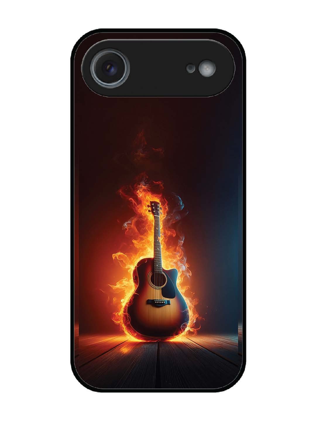 iPhone 17 Air Fire Acoustic Guitar Stage Passion