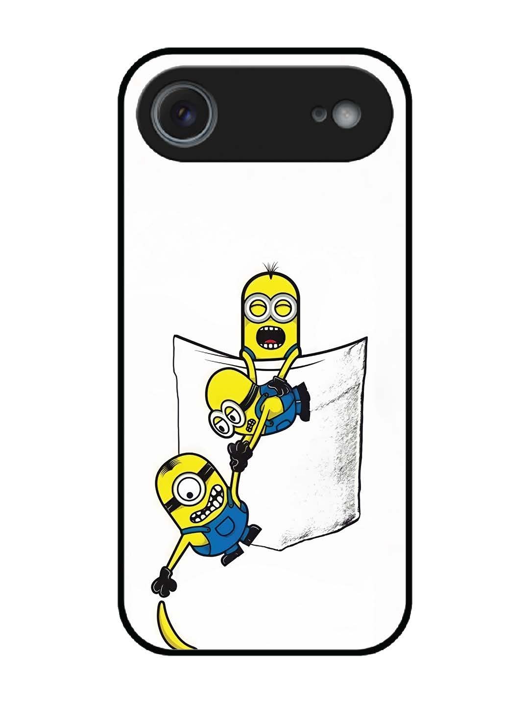 iPhone 17 Air Minions Pocket Climb Banana