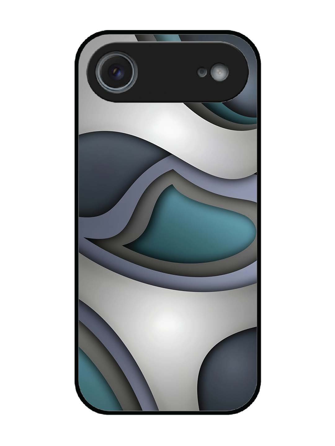 iPhone 17 Air Slate Blue Gradient Wave