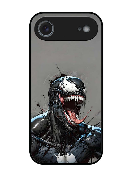 iPhone 17 Air Venom Symbiote Grin Art