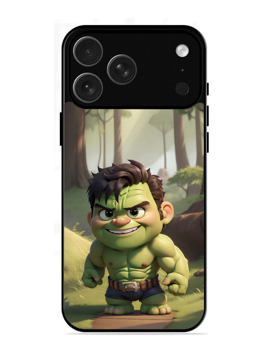 iPhone 17 Pro cute baby hulk