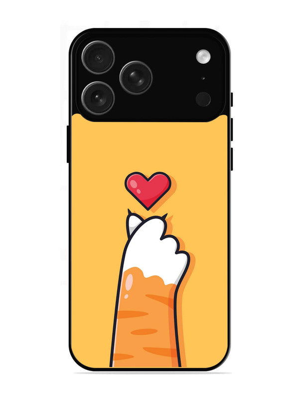 iPhone 17 Pro Heart Hand
