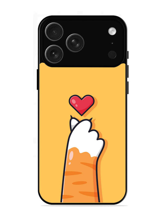 iPhone 17 Pro Heart Hand