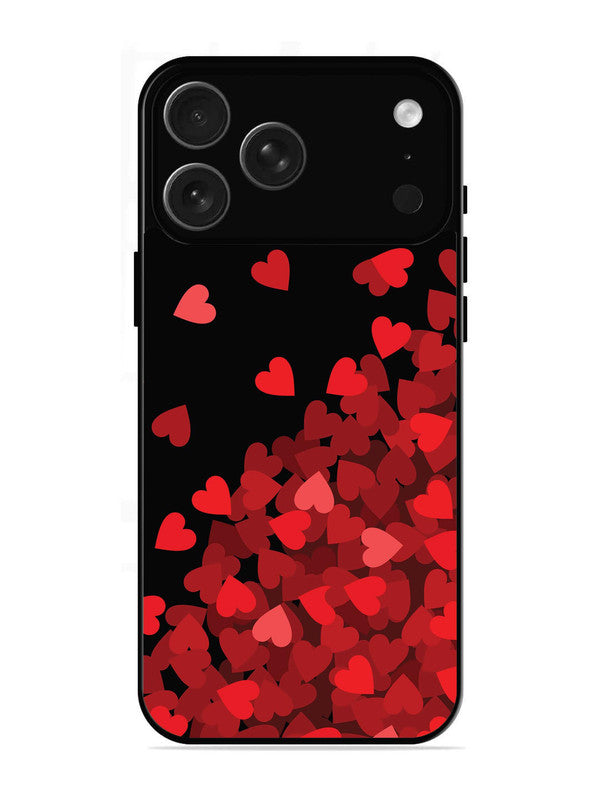 iPhone 17 Pro Red Hearts