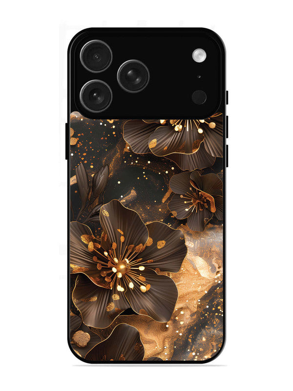iPhone 17 Pro Golden Flowars
