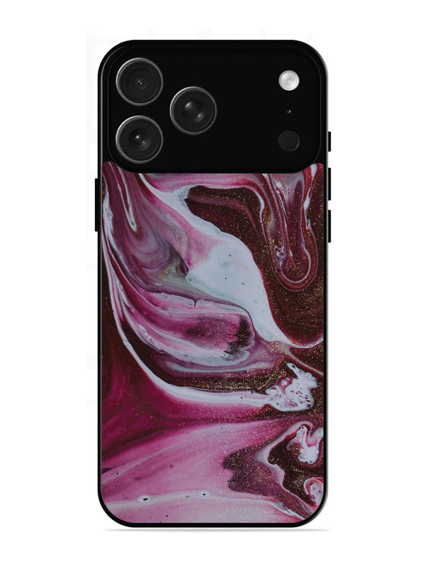iPhone 17 Pro Pink And Golden Marble