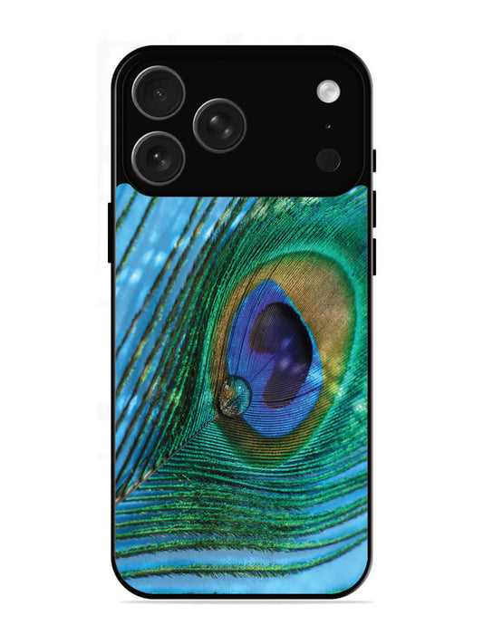iPhone 17 Pro A drop on Peacock Feather