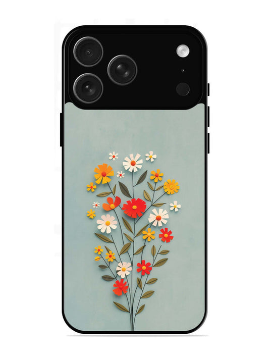 iPhone 17 Pro Paper Flowers