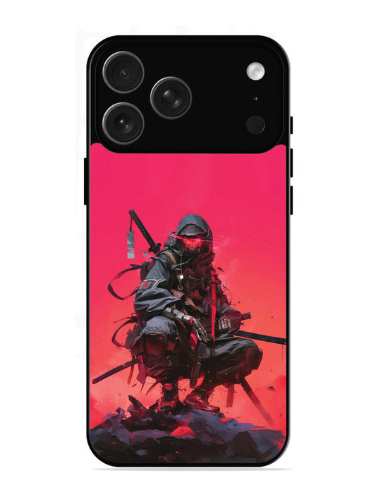 iPhone 17 Pro Cyberpunk Ninja Katana