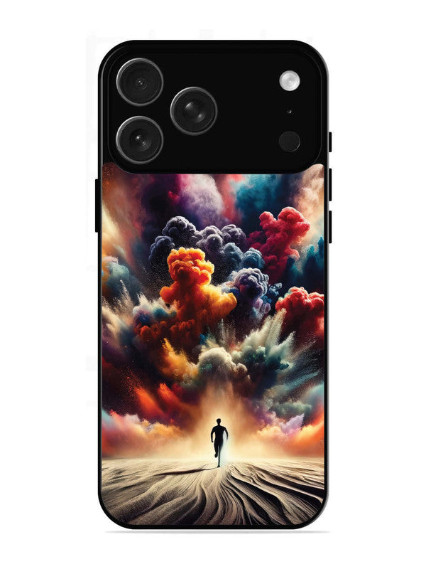 iPhone 17 Pro colorful-blast-explosion