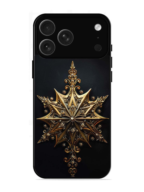 iPhone 17 Pro Ornate Golden Star